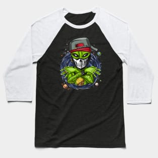 Alien Gangsta Baseball T-Shirt